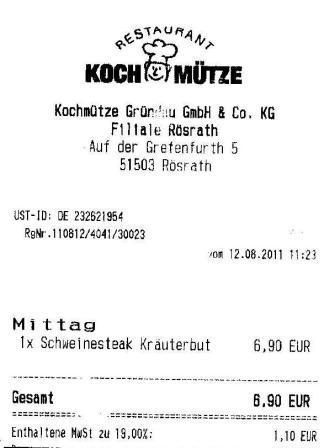 tdoe Hffner Kochmtze Restaurant